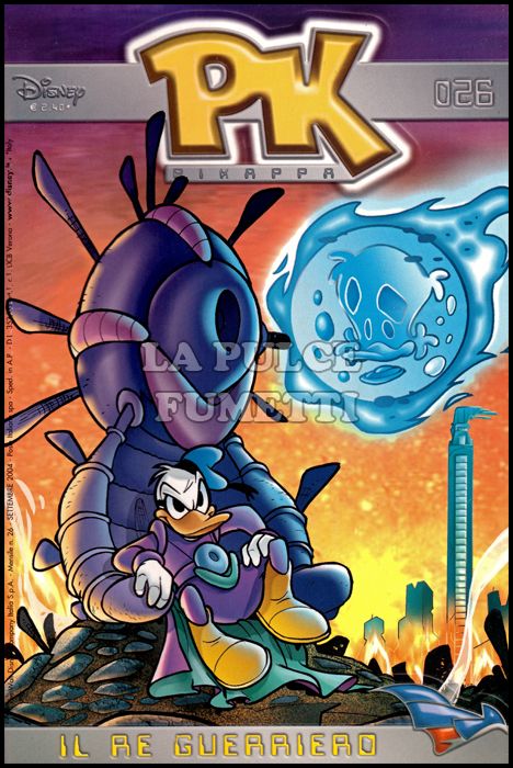 PK 3A SERIE #    26: IL RE GUERRIERO